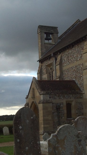 Church under an Angry Sky