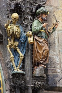 Prague Astro Clock Skeleton