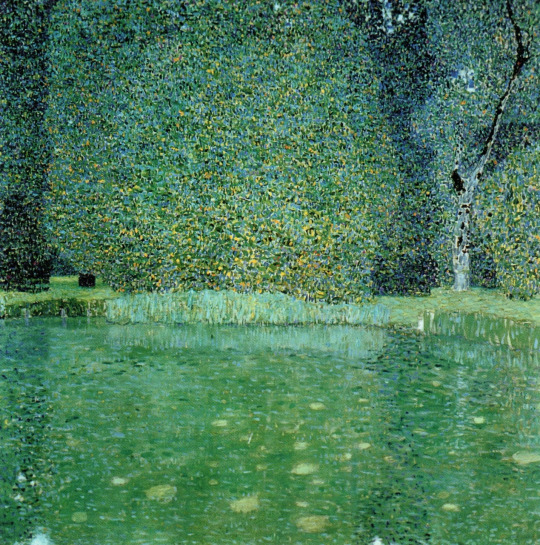 Klimt Pond at Schloss Kammer