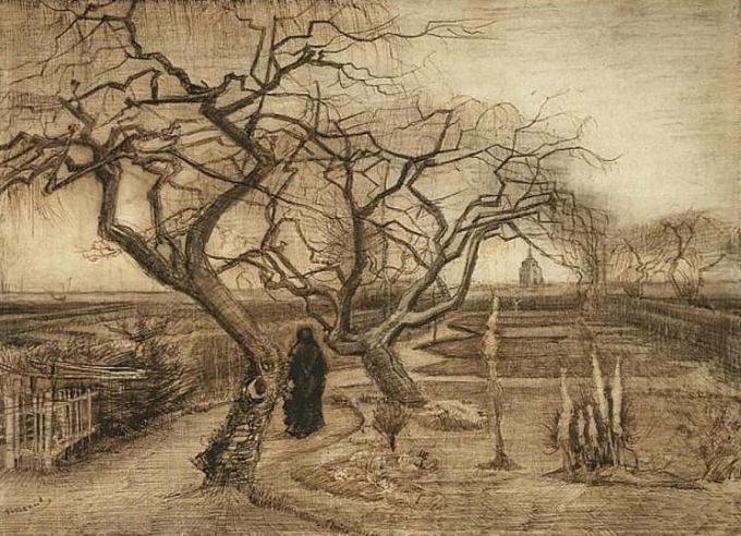 Winter Garden by Van Gogh