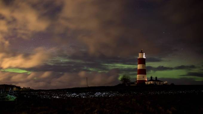 Northern Lights over Happisburgh